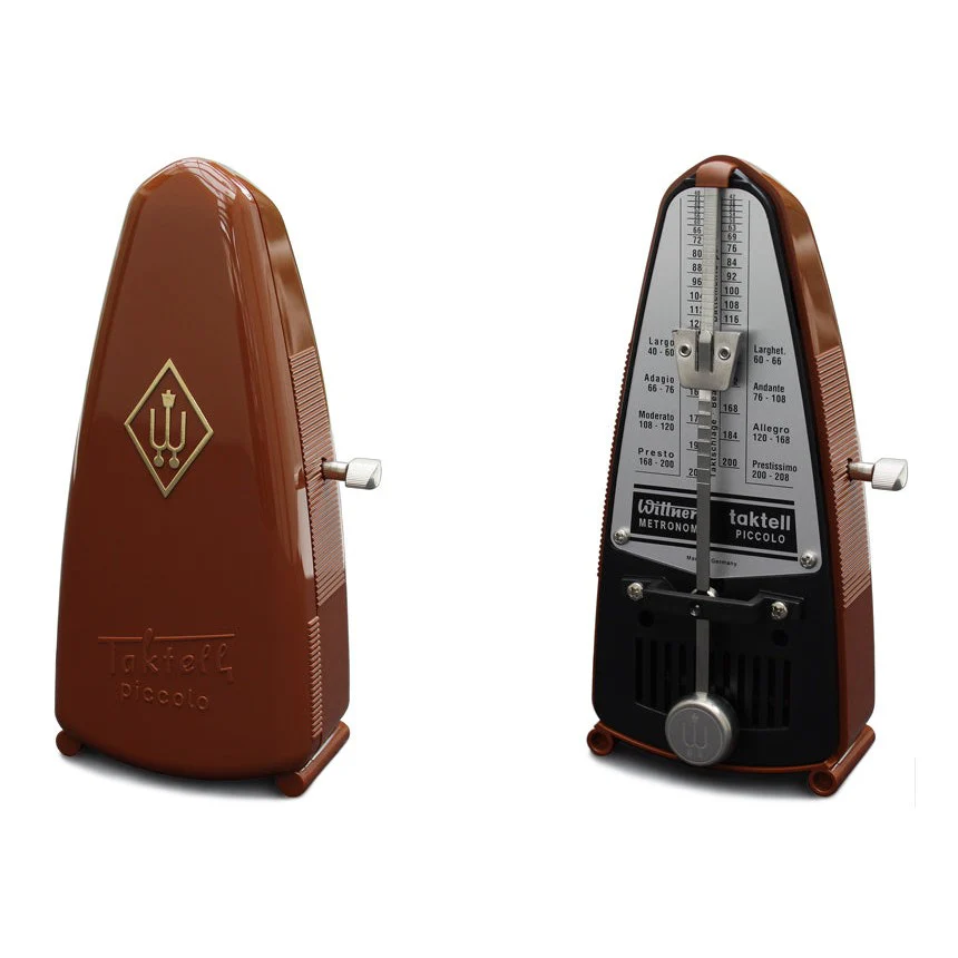 Wittner - Taktell Metronome Piccolo 831 Mahogany-brown without bell Metronome Piccolo 831 Mahogany-brown without bell