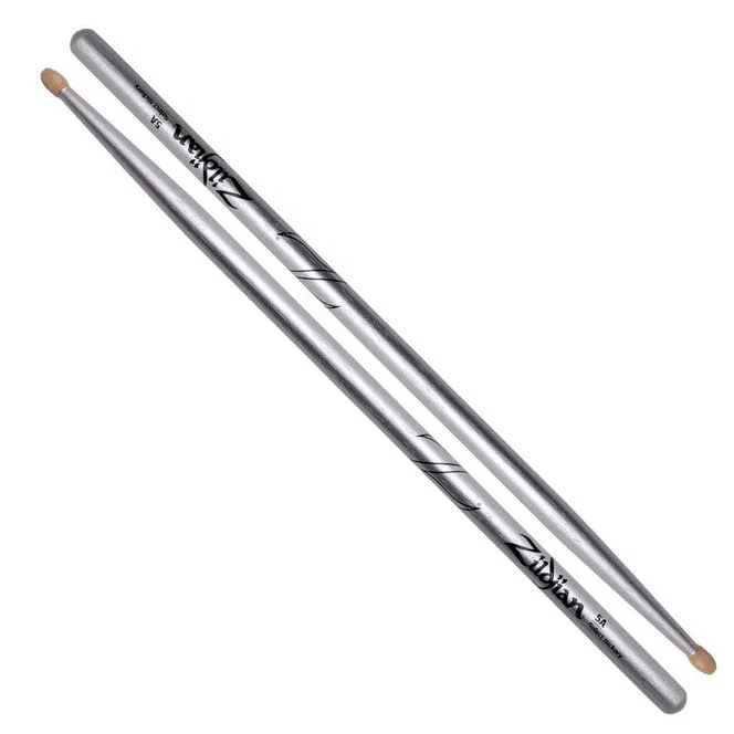 Zildjian - 5A Chroma Silver Drumsticks Z5ACS