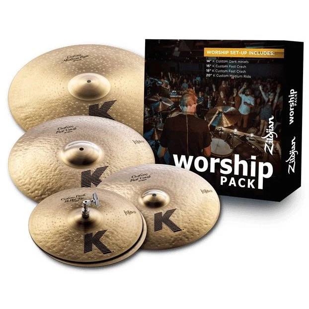 Zildjian - K Custom Worship Cymbal Pack KC0801W