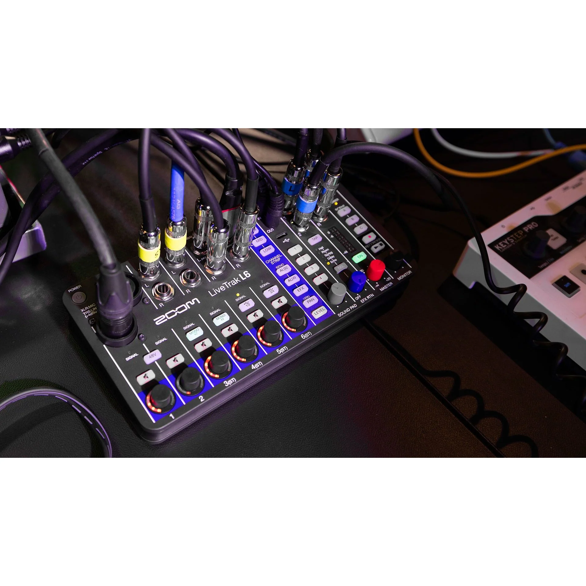 Zoom - LiveTrak L6 10-Track Digital Mixer / Recorder - ZL6 - Image 7